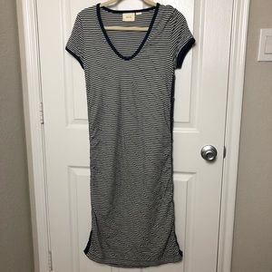 Maeve Striped Midi Dress
